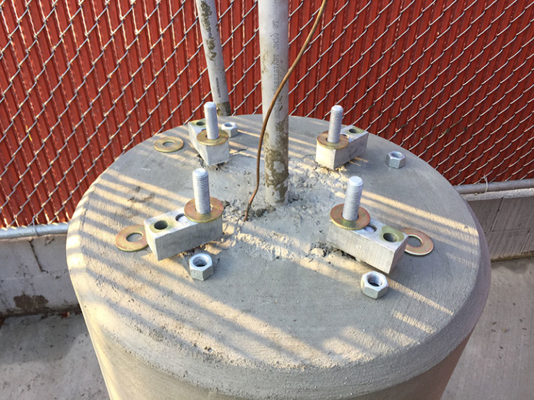 Anchor Bolt Adapter Light Pole Systems